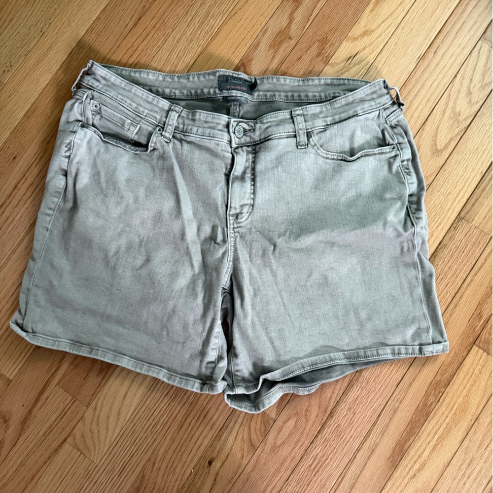 Torrid Gray Jean Shorts